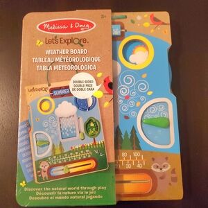 Melissa & Doug Let's Explore Weather Activity Board